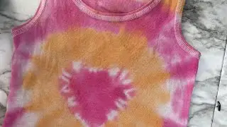 How to make a tie dye kids T shirt using htv ront tie dye kit