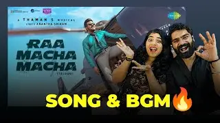 Raa Macha Macha - Lyrical Reaction | Game Changer | Ram Charan | Shankar | Thaman S