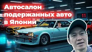 Автосалон подержанных авто в Японии