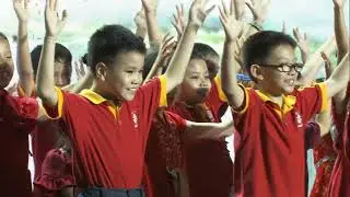 20240224 Malam Gembira Imlek Hakka - 08 SD Hakka 桃花朵朵开 Taohua duo duo kai