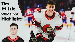 Tim Stützle 2023-24 Highlights