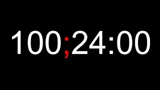 100 Day Count Up Timer (Speed-Up)