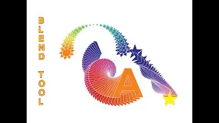 How to use the BLEND TOOL  in Coreldraw