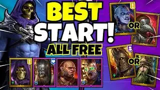 Best NEW Start With FREE SKELETOR - More Options!!! [Raid: Shadow Legends]