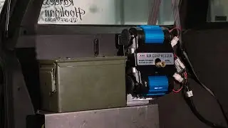 Jeep Cherokee XJ ARB Twin Pump Compressor Install