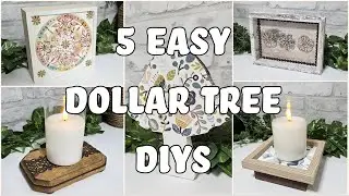 5 Budget-friendly Diy Projects From Dollar Tree!