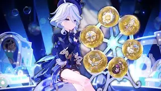 i spend 42 days farming for her (genshin impact furina building)