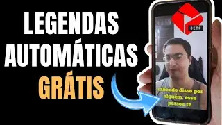 💥FIM do CAPCUT??? Como Adicionar LEGENDAS AUTOMÁTICAS GRÁTIS com o YouTube Create - Editor de Vídeo