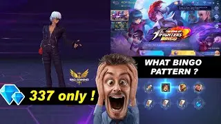337 Diamond GET KOF SKIN ! 🤩Gusion K Bingo Pattern | Phase 2 Event Draw MLBB 2024
