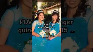 Is it me or we look like señoras now 😩 #quinceañera #quince #treintañera #estradatwins #señora
