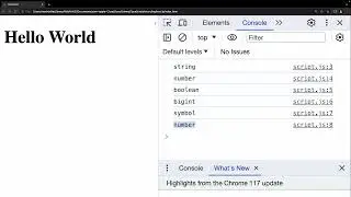 Javascript - type of