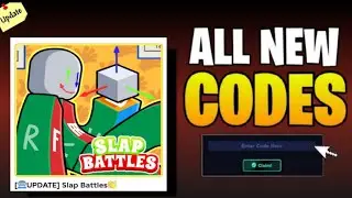 *SECRET UPDATE!* | Slap Battles  CODES SEPTEMBER  2025 | ROBLOX Slap Battles CODES
