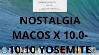 Clique aqui para a nostalgia do macOS X 10.0-10.10