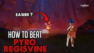 How To Defeat The Pyro Regisvine / Rewards - Genshin Impact
