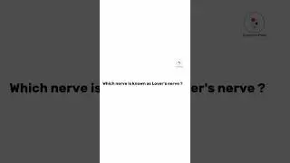 Abducen nerve #mcqs #generalknowledge #mdcat  #nerve #lover #ytshorts #viral #shortvideo