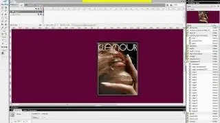 Book Of Glamour - flip book - flash templates tutorials