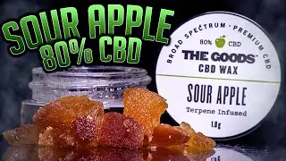 SOUR APPLE 80% CBD WAX | TheGoods