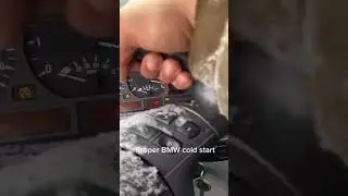 how to cold start a Bmw