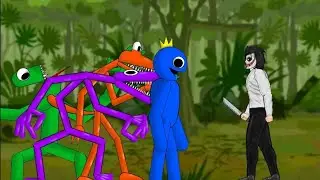 Jeff The Killer vs Rainbow Friends
