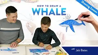 How to Draw a Whale | Keilen Corner Drawing Lesson