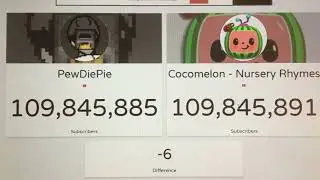 Cocomelon Passes PewDiePie