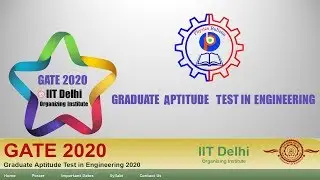 GATE 2020 Notification released