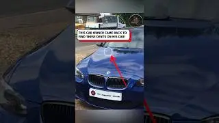 AMAZING BMW Dent Repair! #pdr #shorts