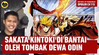 SPOILER CHAPTER 115 RECORD OF RAGNAROK || SAKATA KINTOKI IS KILLED BY THE GUNGNIR SPEAR OF THE GO...