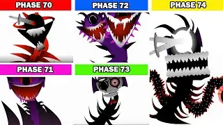 INCREDIBOX SPRUNKI PHASE 70 VS PHASE 71 VS PHASE 72 VS PHASE 73 VS PHASE 74