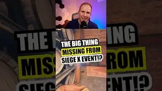 R6 Siege: Big missing feature from Siege X event! 