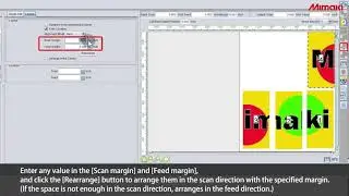 RasterLink6 Tiling function - the procedure to change the location of images