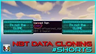 Did you know? - Clone NBT Data - Minecraft 