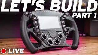 Let's BUILD a Simracing Wheel LIVE: Pokornyi Engineering HYP-R | Part 1