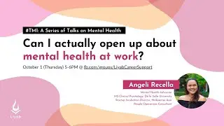 Opening Up About Mental Health in the Workplace | Liyab Mental Health Talks