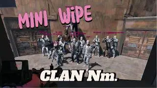 Tournament (турнир) с кланом Nm. на сервере SFX RUST (Rust | Раст) Mini wipe!