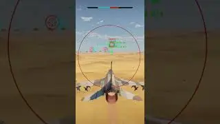 Desert Knight F-16A vs MiG29 #warthunder  #shorts #warthunder #warthunderaviation #gaijin #snail