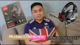 Plextone G700 Gaming Headphone Review + Sound & Mic Test