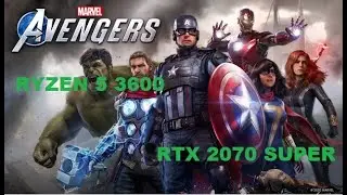 Marvel Avenger Beta gameplay test | RTX 2070 Super | Ryzen 3600 | 1080p Very High Setting