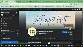 How to UPLOAD Facebook Page Banner Easily (2024) - Step by Step Tutorial