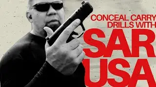 Concealed Carry Pistol Drills (SAR Firearms) // RealWorld Tactical