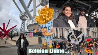 Stefani In Brussels | Exploring My MATERNAL Country | Grande Place + Atomium Visit
