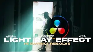 Light Ray Effect in Davinci Resolve | Jidefilms