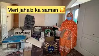 Meri Jahaiz ka Saman 😞🥰#allhamdullilahforeverything #pakistanivlogger #dailyvlogger #raziahyder 