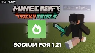 Minecraft 1.21 Sodium test