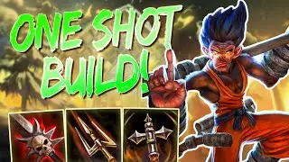 Hun Batz: NEW INSANE ONE SHOT BUILD! *FOUR ONE SHOTS QUADRA* - Smite