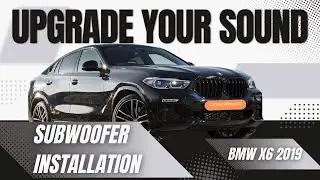 BMW X6 2019 DIY Subwoofer Install - Achieve Deep Bass in Your Ride! How to Amp Up Your Audio?