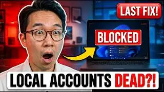 URGENT: Microsoft Closing Local Accounts Tomorrow? The Last Fix Inside.