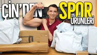 Çin'den Spor Ürünleri! Toplu Paket Açılışı