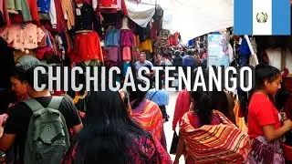 VIAJE a GUATEMALA, Así es el MERCADO DE CHICHI | GUATEMALA #1