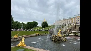 Петергофские фонтаны. Верхний сад и и Нижний парк